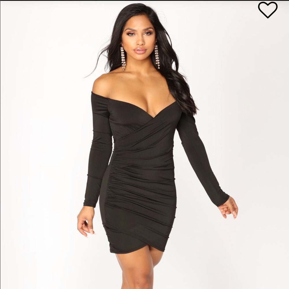 Fashion Nova black dress